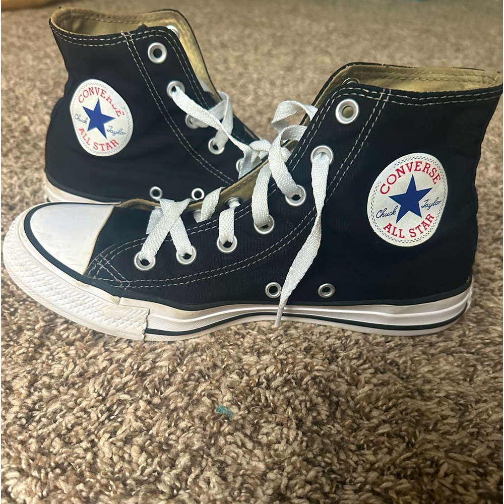 Black High Top Converse